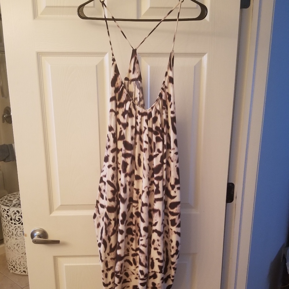 Vince Camuto Cheeta Print Swimsuit Coverup